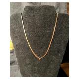 14K Gold Necklace 18"