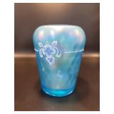 90th Anniversary Celeste Blue Stretch Vase By