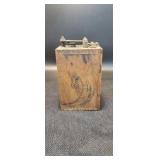 Antique Ford Model T Ignition Coil, Battery, Wood