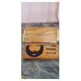 Starrett outside micrometer