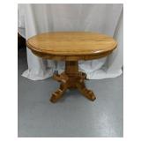 Oak Side Table 
21" Tall 39x24"