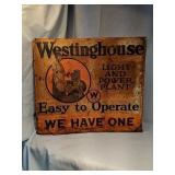 Vintage metal Westinghouse Electric