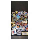 Vintage Nasa patches and stickers