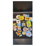 Lot of patches and pins
