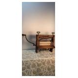 Vintage Anchor Wood Clothes Wringer Crank Erie