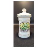 Vintage Potentillas Reptans Apothecary Jar
By