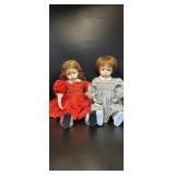 Vintage dolls 
Both 20"