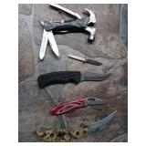 Mixed lot of five knives. Imperial, Frost and