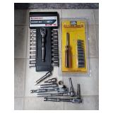 1/4" drive sockets and ratchets