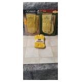 7 pairs of brand new leather work gloves