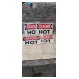 Tin danger hot signs (4)