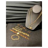 Lot of costume jewelry