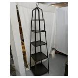 Metal shelfing stand 
6 feet Tall