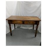 Vintage Writing desk 
32"tall 54"x 24.5"