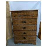 Press board 5 drawerDresser 
44.5"
