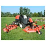 Jacobson HR 9016 Turbo Textron 16' Riding Mower, Hyd drive, 4x4 87 HP Diesel 1810 hrs