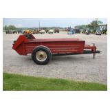 CIH 530 single axle manure spreader, top beater, 540 pto