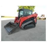 2021 Kubota SV75 Trac Loader, 2 speed, cab, heat and air. Back up Camera New Tracs, Fully serviced. 
