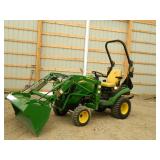 2022 1025 JD Loader Tractor 22hrs,