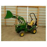 2022 1025 JD Loader Tractor 22hrs
