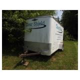 Covenant 12ft x6ft single axle w/ramp door