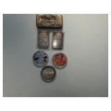 Misc Silver 10 oz & 1 oz bars