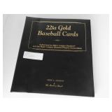 22kt Gold Baseball Cards