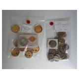 Lot 18 & 19, (18,)Buffalo Indian head copies & misc (Lot 19,53 Susan B Anthony 1.00  & 7 Sacagawea  
