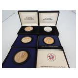 Lot 21, 5 National Bicentenial Medals