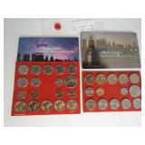 Lot 26, Uncirculated 2007 D&P 28 coins - 2009 D&P 36 coins