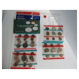 Lot 28, 6 sets uncirculated, 1968 D&P - 1969 D&P -1971 P&D - 1972 D&P -1993 P&D - 2005 D&P