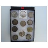 Lot 47, 11 Morgan Silver Dollars, 6 are in the 1880