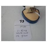 73,   14kt ring white gold, 14.0 gr
