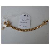 105,   14kt bracelet, 18.2 gr