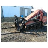 2014 Ditch Witch SK 750 stand on track loader 1170hrs