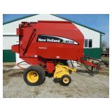 New Holland BR740 silage special net wrap 