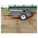 New Idea 3709 manure spreader w/ end gate