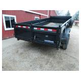 2019 Load Trail 16' dump trailer