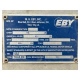 2014 EBY 20’ deck over with triple max ramps