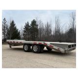 2014 EBY 20’ deck over with triple max ramps