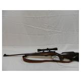 Lot#33 Savage Anchutz 54m sporter 22WMR (22mga) Redfield scope
