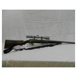 Lot#72 Ruger 77/17 17 Hornet Leupold scope bead blast s.s. barrel bolt action laminated wood stock