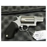 Lot#77 Taurus (The Judge Public Defender) revolver 2" ss barrel 5 shot