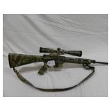 Lot#88 Remington R-15 BTR camo w/ Nikon scope