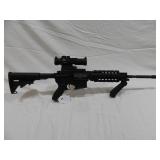Lot#89 Rock River LAR-15 black 556 Nato/223 REM S/A w/ Burris AR 332 Prism 3x red dot scope