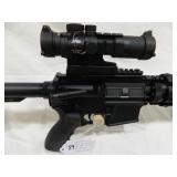 Lot#89 Rock River LAR-15 black 556 Nato/223 REM S/A w/ Burris AR 332 Prism 3x red dot scope