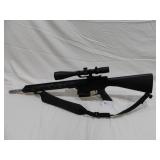 Lot#90 Aero Precisision AR-10 6.5 Creedmore S/A w/ Leupold mark 3 H.D. 8x24x50 w/ fluted s.s barrel