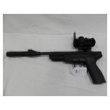 Lot#91 Benjamin Trail Nitro air gun pistol w/ red dot scope
