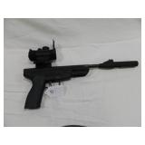 Lot#91 Benjamin Trail Nitro air gun pistol w/ red dot scope