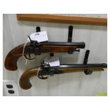 Lot#106,107 Black Powder pistol wall hangers